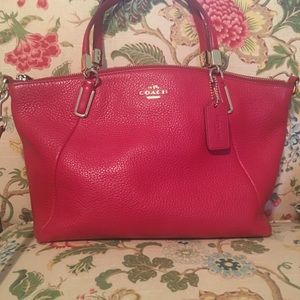 Coach Red Crossbody Pocketbook